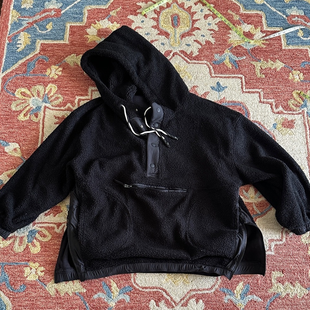 Free people movement xl fleece hoodie